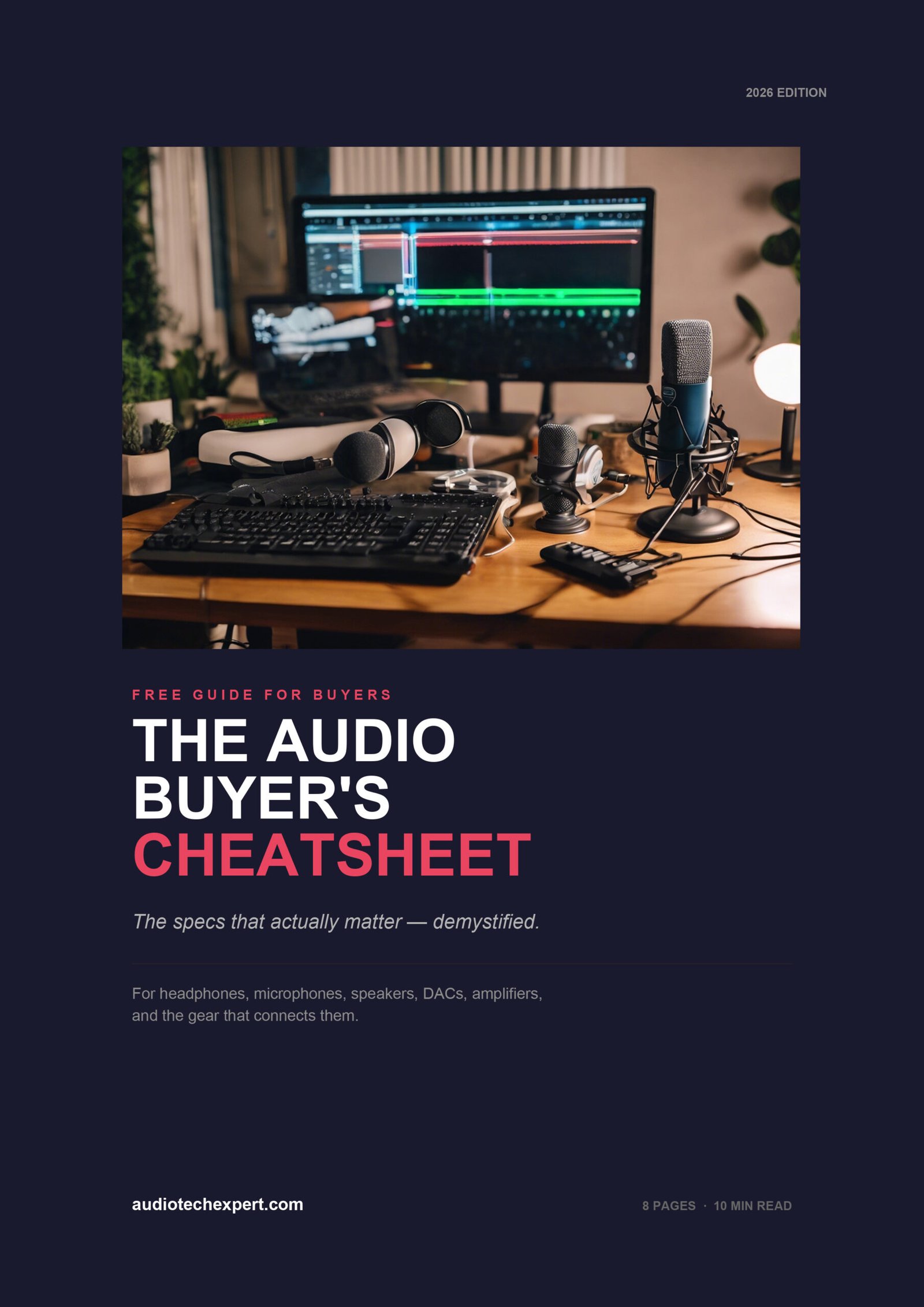 The Audio Buyer's Cheatsheet
